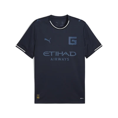 Abbildung von Puma Girona FC 25/26 Ausweichtrikot Teenager Für Kinder Deep Navy/Deep Blue Größe: 9 10Y