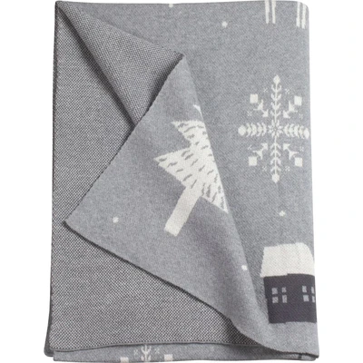Abbildung von TOM TAILOR HOME Wohndecke &quot;Scandinavian&quot;, mit scandinavischem Wintermotiven, Kuscheldecke