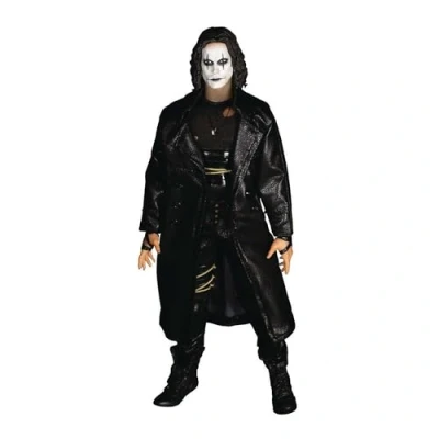 Abbildung von Mezco The Crow One:12 Actionfigur Eric Draven 100% Kunststoff, in Geschenkverpackung, Hersteller, Mehrfarbig, H858210