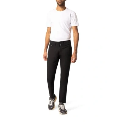 Abbildung von Pierre Cardin Herren Freizeithose Futureflex Lyon Männer Hose Tapered Fit schwarz 4200 9000 42W 34L