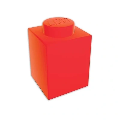 Abbildung von IQ LEGO Iconic 1x1 Silikon Ziegel Nachtlicht Rot