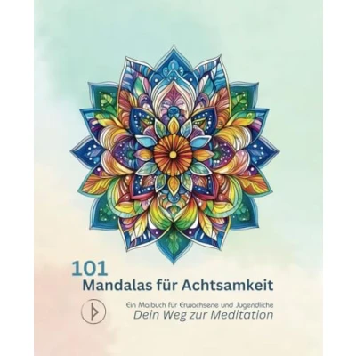 Abbildung von Mandalas für Achtsamkeit. Dein Weg zur Meditation: Ein Malbuch Erwachsene und Jugendliche