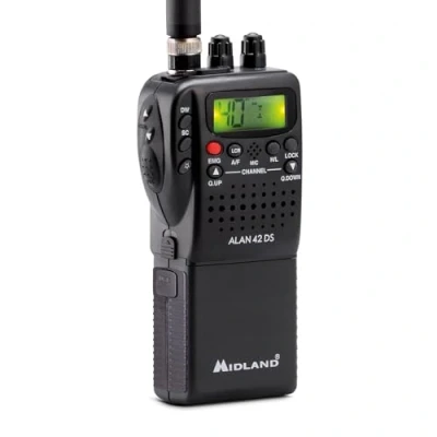 Abbildung von Midland Funkgerät Alan 42 DS Power Bundle C1267.S1 CB Handfunkgerät