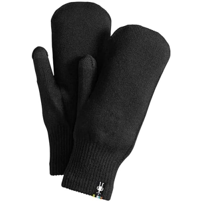 Abbildung von Smartwool KNIT Fäustling, Größe: Large, Black
