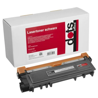 Abbildung von dots Toner kompatibel zu brother TN 2320 schwarz