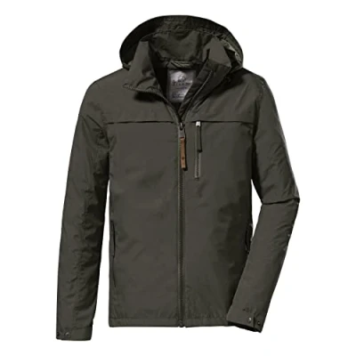 Abbildung von G.I.G.A. DX Herren Funktionsjacke/Outdoorjacke mit einrollbarer Kapuze GS 12 MN JCKT, grünanthrazit, XXL, 38217 000