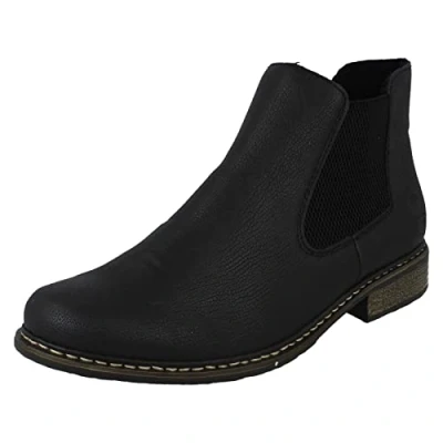 Abbildung von Rieker Stiefelette, Damen, Größe: 43, Black Schuhe