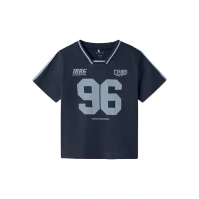 Abbildung von Name it Nmmdakki Tshirt print für Kinder, Größe: 86, Navy blazer