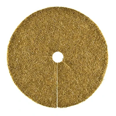 Abbildung von HaGa Kokosscheibe S Winterschutz Ø 25cm, mit Loch, Kübelabdeckung, für Topfpflanzen