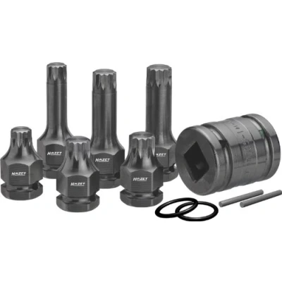 Abbildung von HAZET 990S/11 Steckschlüsseleinsatz XZN, Safety Insert System Chrom Vanadium Stahl, Nickel Molybdänstahl