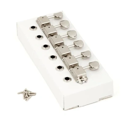Abbildung von Fender® »AMERICAN VINTAGE STRAT®/TELE® TUNING MACHINES« Stimmmechaniken für E Gitarre Ratio 15:1 6 links Farbe: Nickel