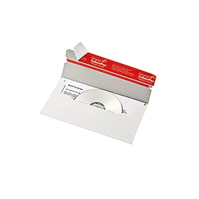 Abbildung von ColomPac CD/DVD Versandtasche CP040.16 12,1x22cm weiß