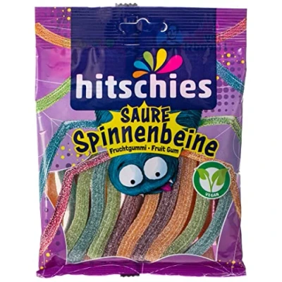 Abbildung von Hitschler Spinnenbeine 1 x 125g, Veganes Fruchtgummi