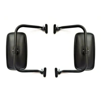 Abbildung von MelTruck® 2x Außenspiegel Rückspiegel 285x158mm ø18 Traktor Spiegelarm Spiegelhalter SET