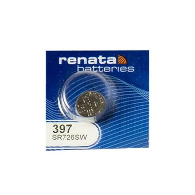 Abbildung von Renata SR726SW Model 397 Silver Oxide 1.55V Watch Battery