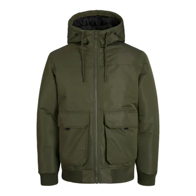 Abbildung von Jack &amp; Jones Jjconstruct Winterjacke, Herren, Größe: XL, Mottled olive