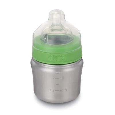 Abbildung von Klean Kanteen Babyflasche mit Deckel, gebürsteter Edelstahl, Einheitsgröße / 142 ml