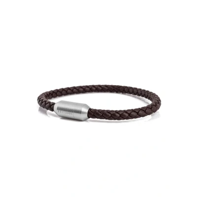 Abbildung von Akitsune Silva Armband, Herren, Größe: 20cm, Silverbrown