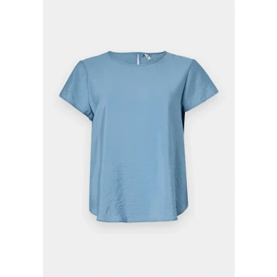 Abbildung von ONLY Onlaya LIFE O NECK Bluse, Damen, Größe: Medium, Coronet blue
