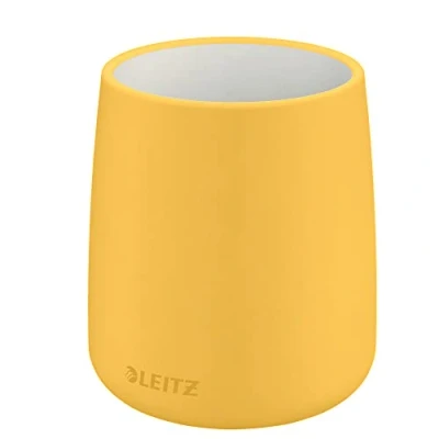 Abbildung von LEITZ Klebeband Stiftehalter Cosy gelb Keramik 8,7 x 10,8 cm