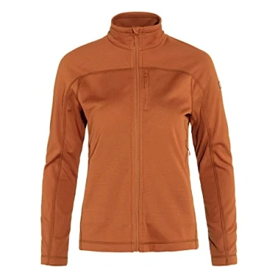 Abbildung von Fjallraven 87142 243 Abisko Lite Fleece Jacket W Damen Terracotta Brown Größe XS