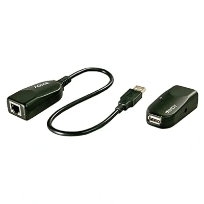 Abbildung von LINDY USB 2.0 Cat.5 Extender 50m Classic 1 Port. 42693 grau