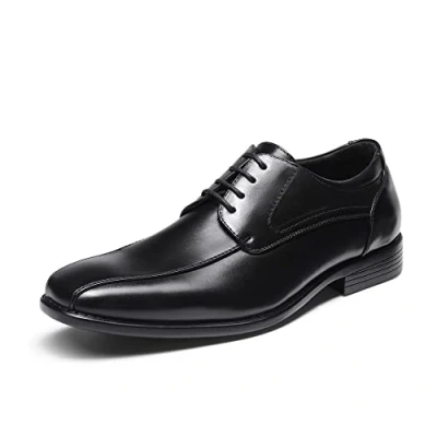 Abbildung von Bruno Marc Herren Anzugschuhe Klassischer Schnürhalbschuhe Businessschuhe Derby Oxfordschuhe,Size 40,Schwarz,DP03 E