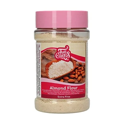 Abbildung von FunCakes Mandelmehl Extrafein: 100% fein gemahlene blanchierte Mandeln, perfekt für empfindliche Kekse wie Macarons. 125 g.