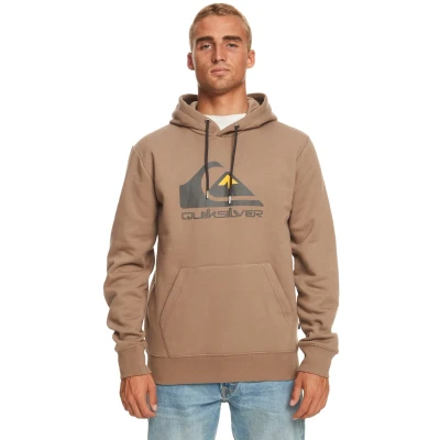 Abbildung von Quiksilver BIG LOGO Kapuzenpullover, Herren, Größe: Small, Grey