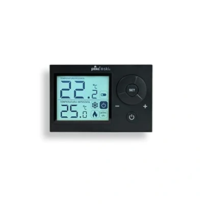 Abbildung von Plikc Ski 2 Digitales Raumthermostat (schwarz)