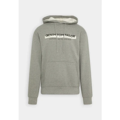 Abbildung von TOM Tailor Denim Sweatshirt, Herren, Größe: Small, Grey heather melange