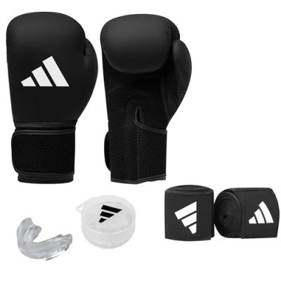 Abbildung von adidas Performance Boxhandschuhe &quot;Boxing Set Men&quot;, (3 tlg.)