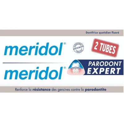 Abbildung von Meridol Parodont Expert Zahnpasta 2x75 ml