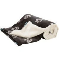 Abbildung von Trixie Tierdecke Plüsch Decke Jimmy taupe/beige Maße: 150 x 100 cm