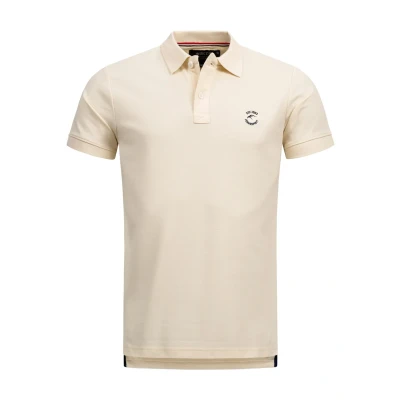 Abbildung von Indicode Jeans Wadim Poloshirt, Herren, Größe: Small, White asparagus