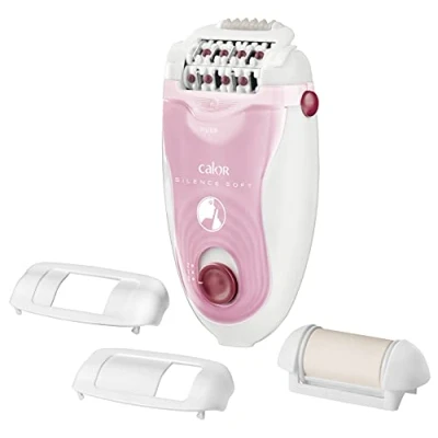 Abbildung von Calor Silence Soft 24tweezers Epilierer (integriert, 4,8 W), Rosa, Weiß