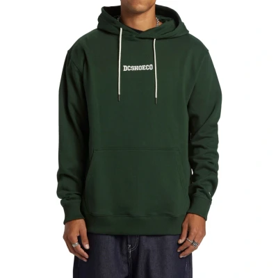 Abbildung von DC Shoes Baseline Kapuzenpullover, Herren, Größe: Large, Gzh mountain view