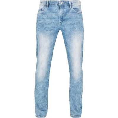 Abbildung von Southpole Herren Flex Stretch Basic Skinny Fit Denim Pants Jeans, Hell Sand, Blau, 29W / 30L