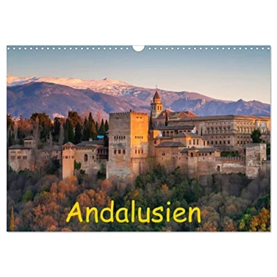 Abbildung von Andalusien Spanien (Wandkalender 2025 DIN A3 quer), CALVENDO Monatskalender