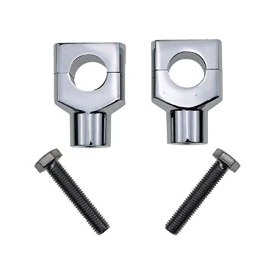 Abbildung von Chrome 1 Zoll 25mm Platz Motorrad Lenker Riser für Springer Bobber Café Racer Sportster XL FL Shadow GN VN CB Cruiser Chopper