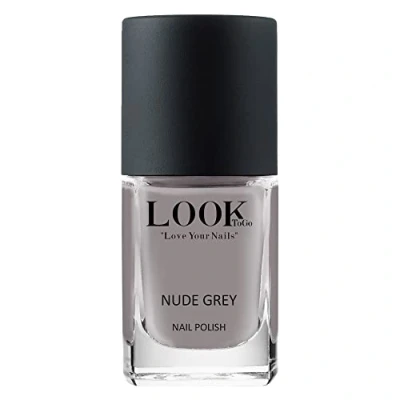 Abbildung von Look To Go veganer Nagellack NUDE GREY 21 free &amp; PETA approved Made in Germany 12ml