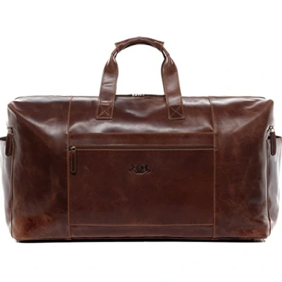 Abbildung von SID &amp; VAIN Weekender Travel Bristol XXL Holdall Reisetasche brauncognac, Größe: One Size, Braun cognac