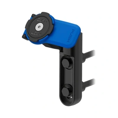 Abbildung von Quad Lock Halterung für Motorrad/Scooter/Mofa Hauptbremszylinder/Kupplung, kompatibel mit MAG und Original Handyhalterung Motorrad