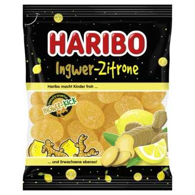 Abbildung von Haribo Ingwer Zitrone 160G