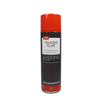 Abbildung von SDV Chemie Fenster Klar Scheibenreiniger Spray 6X 500ml Scheibenschaum Glasreiniger Glass Cleaner