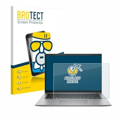 Abbildung von BROTECT Entspiegelungs Schutzglas für HP Zbook Firefly 14 G11 Schutz Folie Panzerfolie Glas Matt [Extrem Kratzfest 9H, Anti Reflex, Fingerprint]