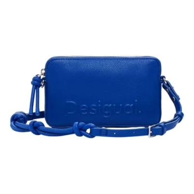 Abbildung von Desigual Small LOGO Umhängetasche, Damen, Größe: One Size, Blue