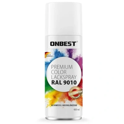 Abbildung von Onbest Sprühlack PREMIUM Lackspray 400ml Made in Germany, Hohe Pigmentierung