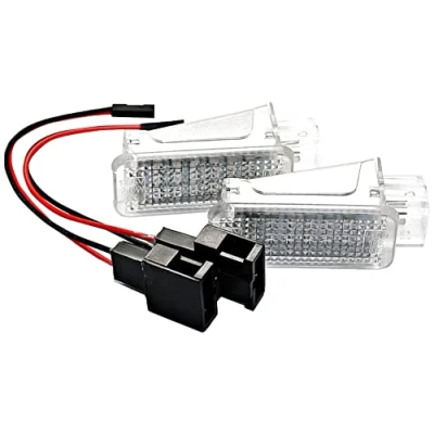 Abbildung von 2X LED Module Fußraumbeleuchtung weiß Blau rot SMD Modul Fußraum Set 1 (grün)