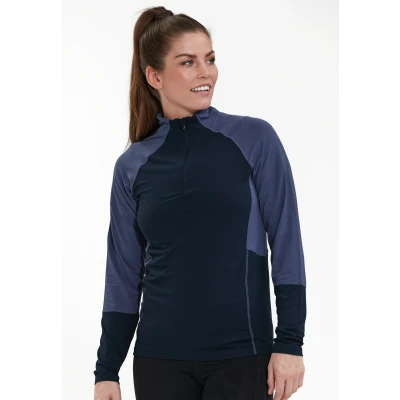 Abbildung von Endurance Abbye Langarmshirt, Damen, Größe: 44, Dark sapphire